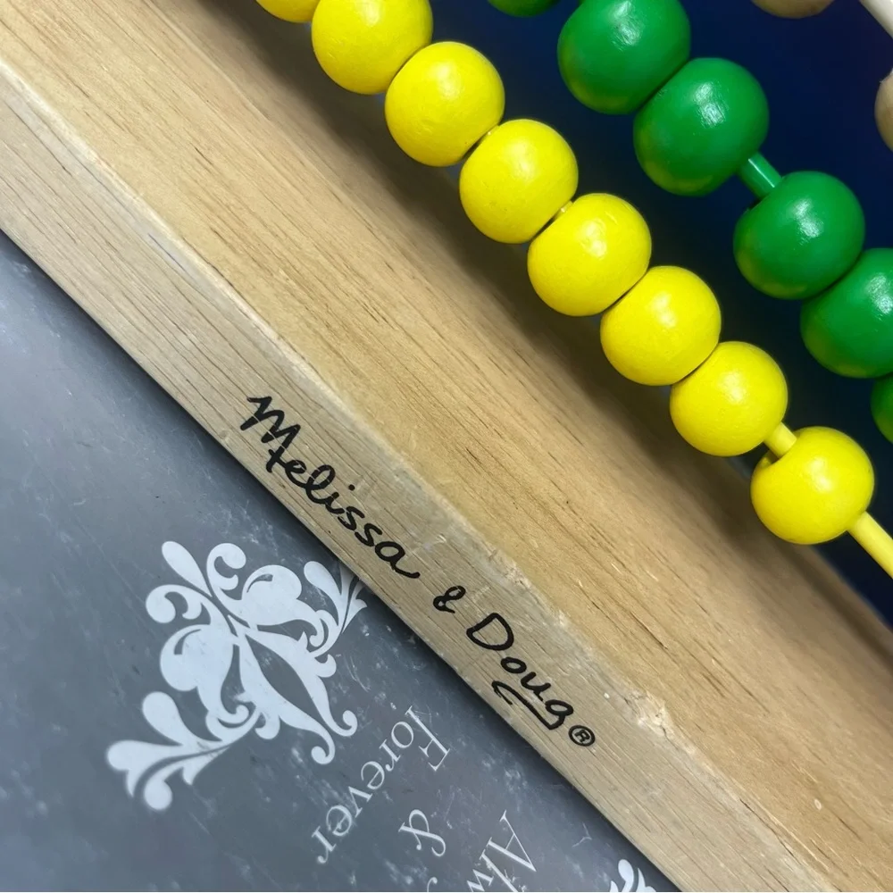 Melissa & Doug Colorful Wooden Abacus